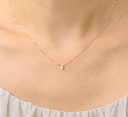 WISPダイヤモンドネックレス